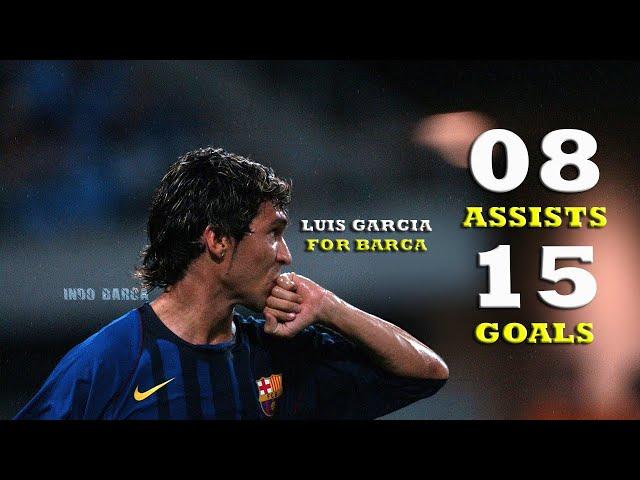 Luis Garcia All 23 Assist & Goals For Barcelona HD