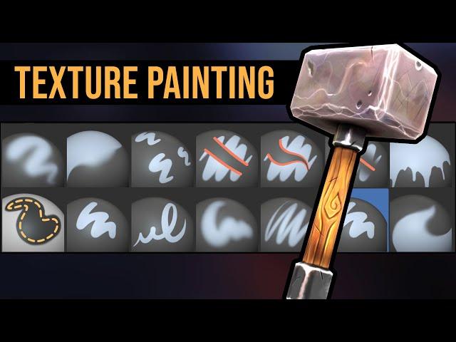 Blender 4.3 Texture Painting: Beginner's Guide & New Brushes