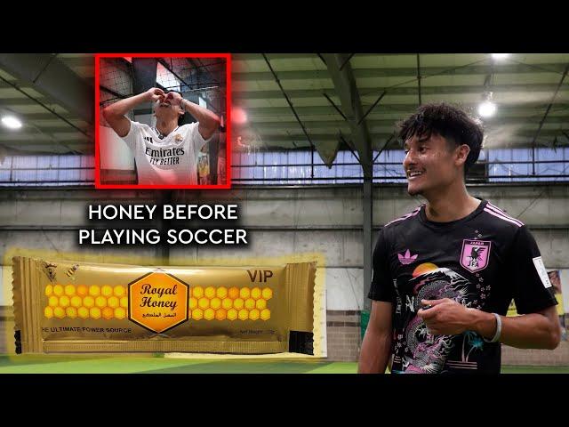 I TOOK A ROYAL HONEY BEFORE MY INDOOR SOCCER GAME | Astro FC Game 3