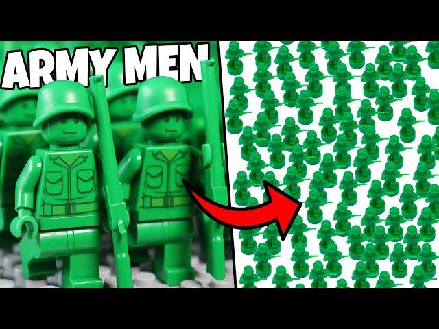 I Built the Largest Army of LEGO Army Men...