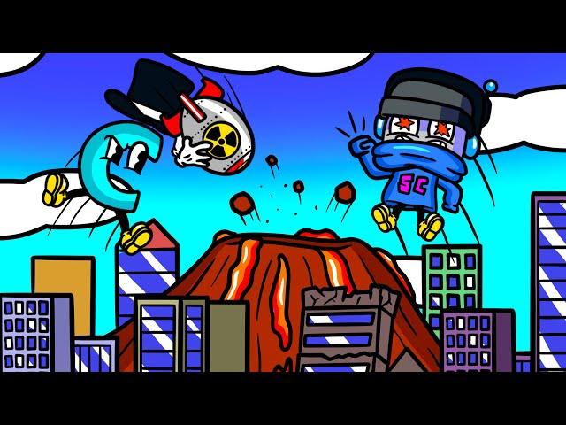 We Nuke a Volcano in City Smash!