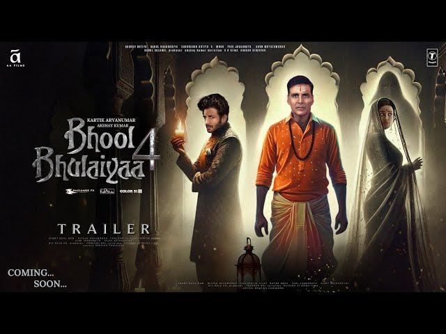 Bhool Bhulaiyaa 4 - Trailer | Akshay Kumar | Kartik Aaryan | Tripti Dimri, Vidya Balan, Priyadarshan