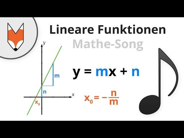 Lineare Funktionen (Mathe-Song)