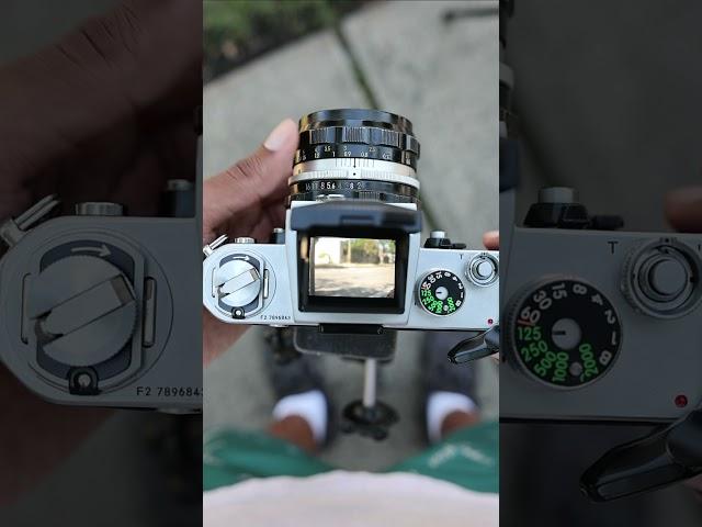 The Nikon F2 with a Waistlevel viewfinder