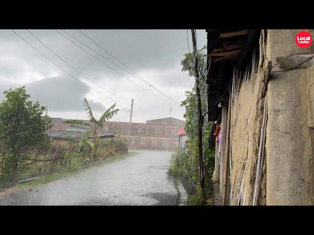 Village Exploration in Sudden Heavy Rainfall-Explore with LocalLooks