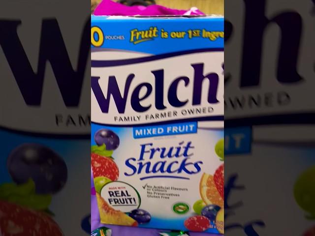 Welch’s Fruit Snack #viral #shorts #asmr #welchs