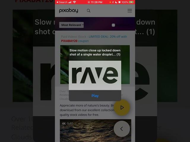 You CAN’t ADD A WEB BROWSER in Rave app! Overview