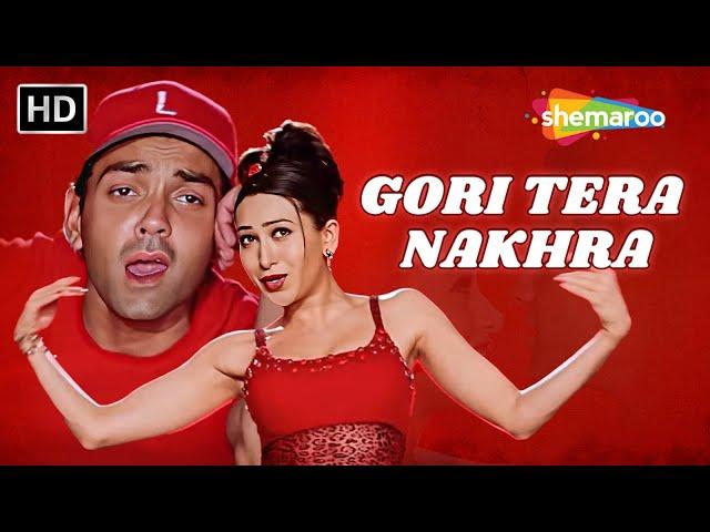 Gori Tera Nakhara Dil Ko Bhaye | Aashiq (2001) | Bobby Deol | Karishma Kapoor | Udit Narayan