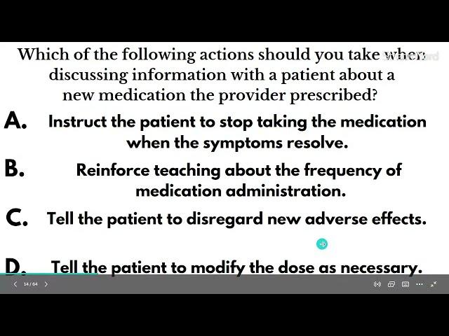 CCMA Exam Practice Part 5 | Certified Clinical Medical Assistant Exam Review