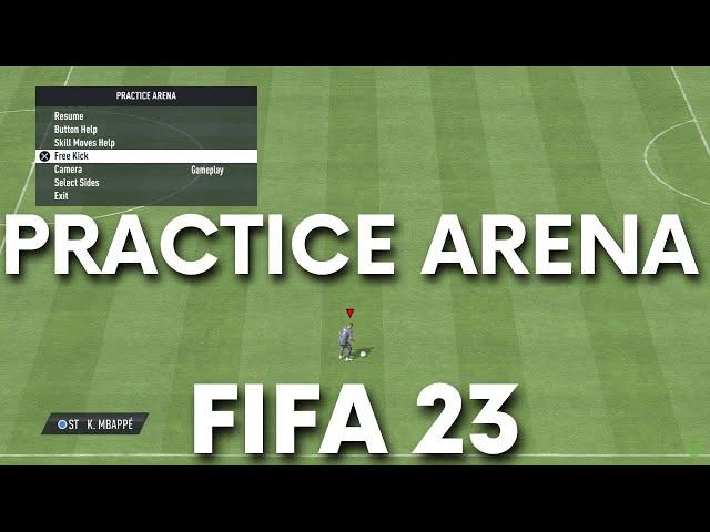 How to Open Practice Arena in FIFA 23 - Find Practice Arena on FIFA 2023