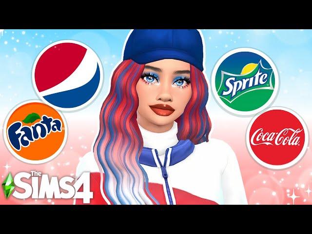 RECREATING ICONIC SODA BRANDS IN THE SIMS 4!!!
