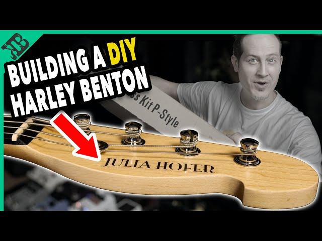 How is a Harley Benton DIY Kit THIS good? | Bass Build for Julia Hofer | Guitar Tweakz