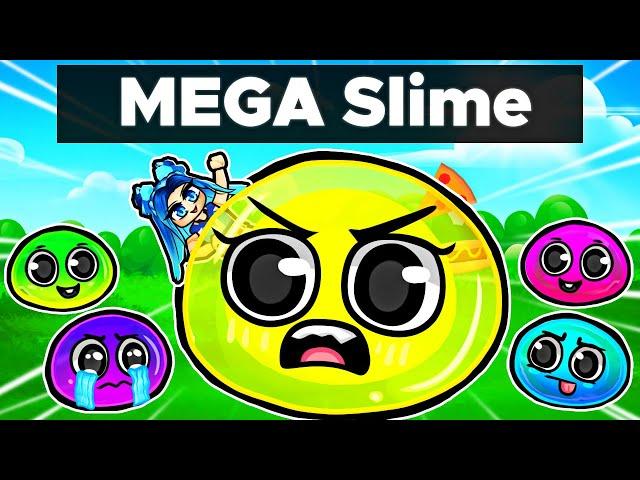 Becoming the BIGGEST MEGA Slime in Roblox!