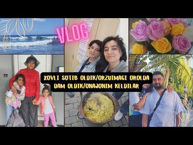 GERMANIYADA UY SOTIB OLDIK|ORZUIMDAGI KANAR OROLI|ONAJONIM KELDILAR MEHMONGA