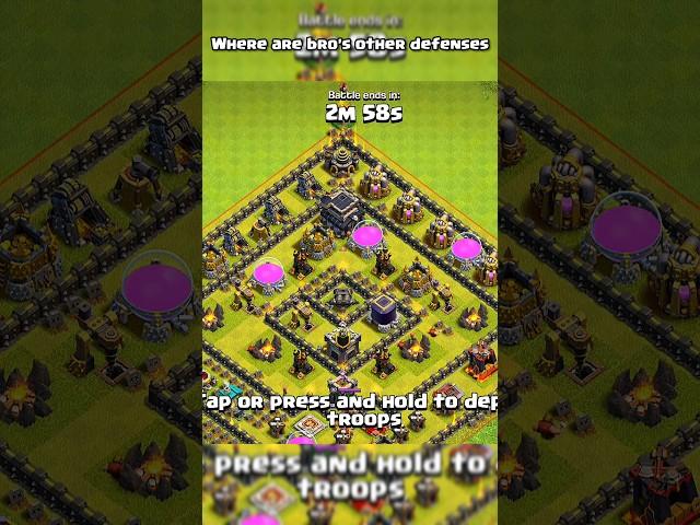 Easiest base ever ll Clash of clans ll #shorts #clashofclans #coc