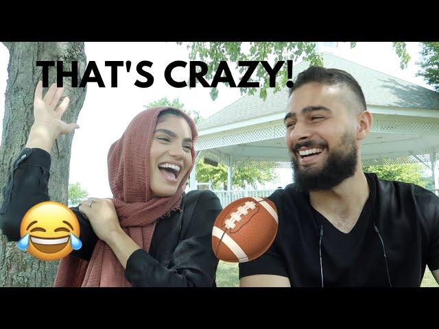 Great Minds Think Alike • Mind Meld Game + Football at the Park | Noha Hamid