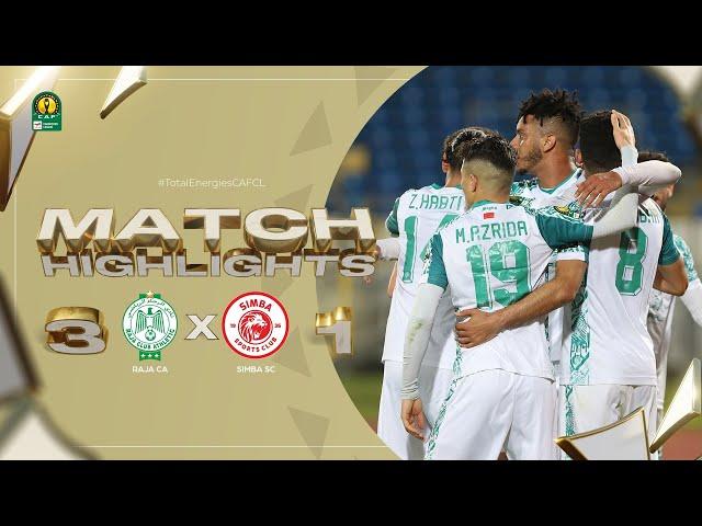 HIGHLIGHTS | Raja CA  Simba SC | Matchday 6 | 2022/23 #TotalEnergiesCAFCL