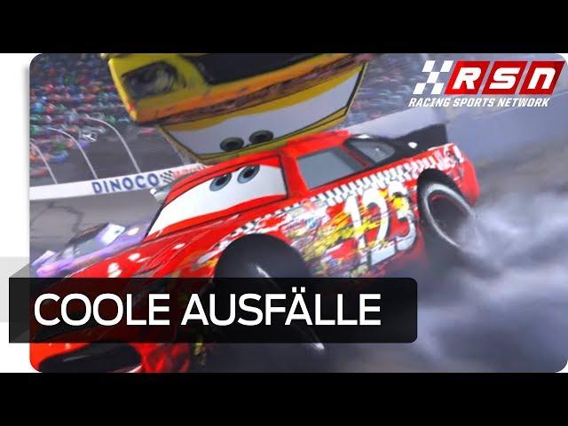 CARS Racing Sports Network: Spektakulärste Piston Cup Ausfälle | Disney•Pixar HD