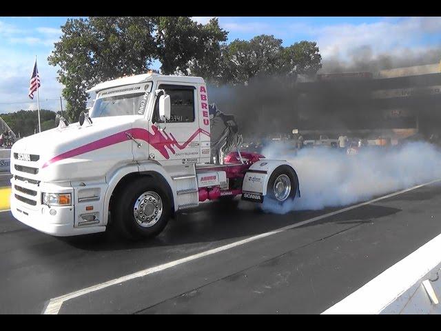 Abreu Trucking Twin Turbo Tire Shredder etown Diesel truck Nationals 9 17 16