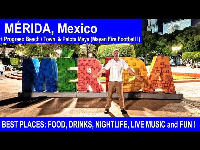 MERIDA (México)  BEST PLACES, FOOD, NIGHTLIFE, PROGRESO BEACH & MORE! | Jonny Wanders
