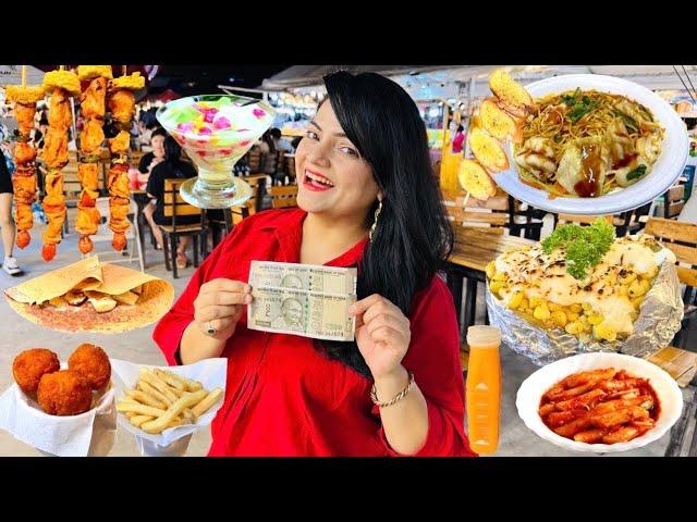 Rs 1000 Street Food Challenge | Pattaya Food Challenge