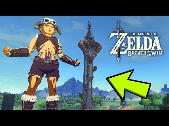 GIANT LINK! Terror in Zelda Breath of the Wild