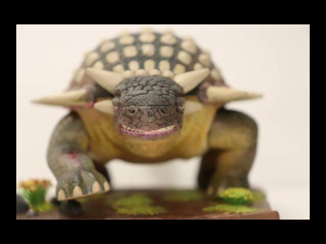 1/13 Dinosaurs Ankylosaur (Revell) and ex Aurora