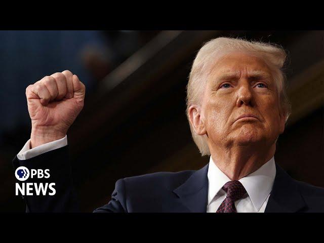 WATCH LIVE: President Donald Trump's 2025 address to Congress | Direct Feed