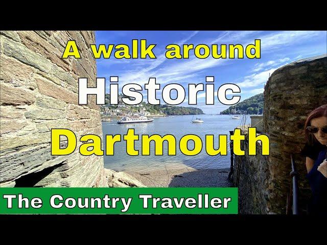 A walk around Historic Dartmouth, in South Devon #historicdartmouth