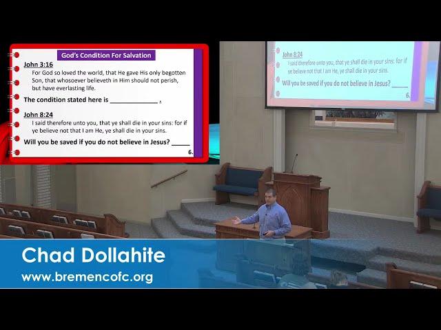 Chad Dollahite - 12/18/24 - Wed. Bible Study - Back to the Bible - Book 3