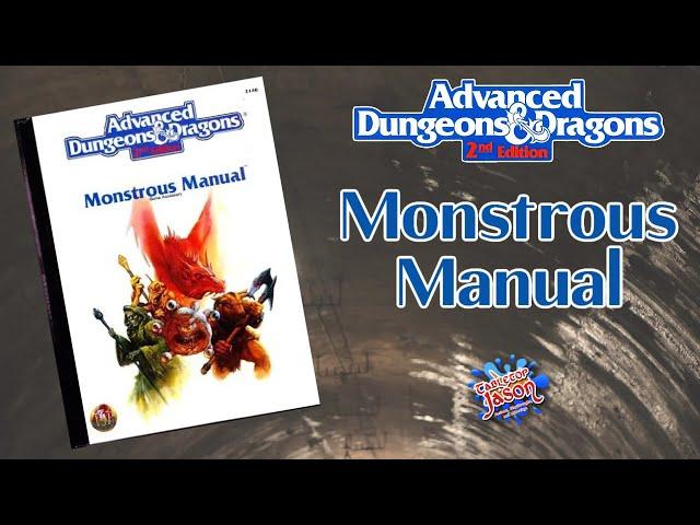 Advanced Dungeons & Dragons Second Edition Monstrous Manual