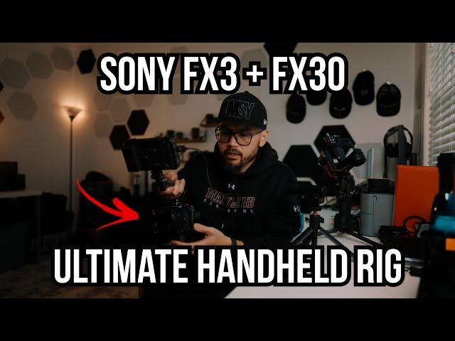 The ULTIMATE Sony FX3 / FX30 Handheld Rig - Ulanzi Falcam Cage Top Handle