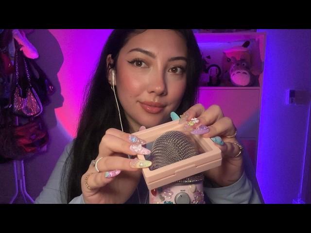 Very relaxing and intense ASMR triggers ON THE MIC  Chloe’s custom video