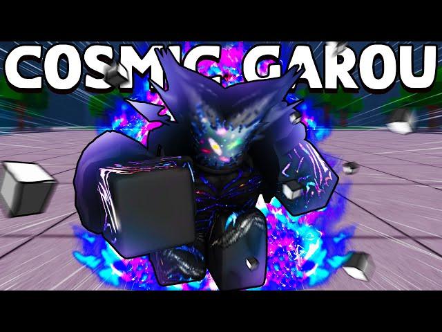 TROLLING Using COSMIC GAROU Moveset in ROBLOX Heroes Battlegrounds