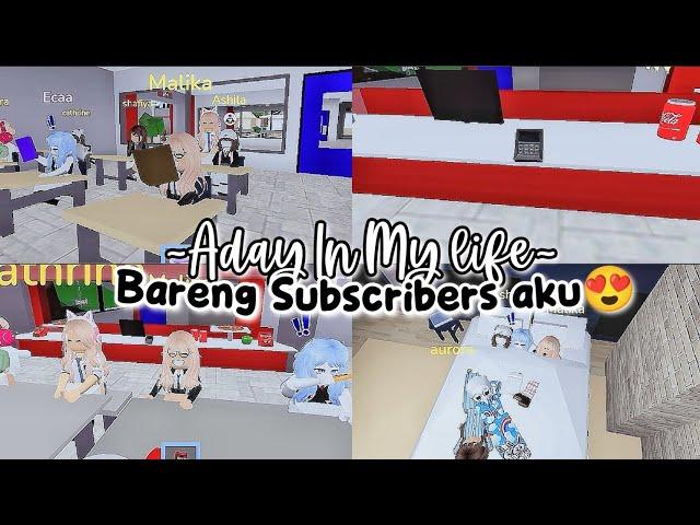 Aday In My Life In Brokhaven *BARENG SUBSCRIBERS AKU‼️* || Roblox Indonesia