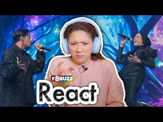 Hasif Upin x Ziana Zain • WAKTU @ SFMM38 • F8Buzz React X Cikgu Sarah Ismail