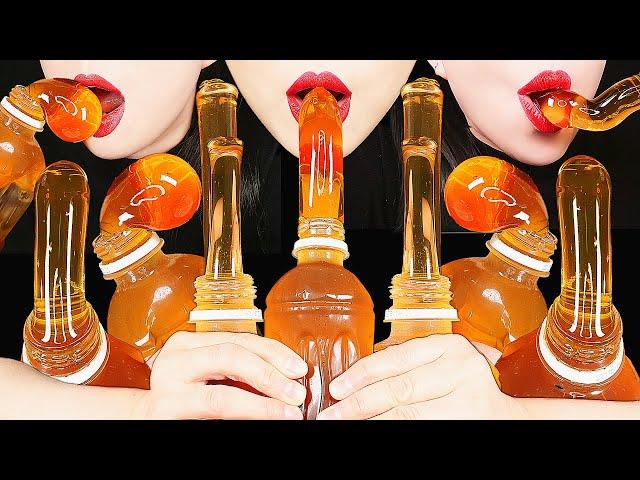 ASMR HONEY JELLY ONLY, SATISFYING EATING SOUNDS 꿀젤리 먹방 Abbey ASMR, Most Popular Food Mukbang