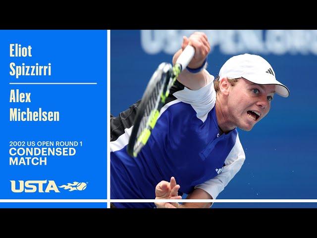 Eliot Spizzirri vs. Alex Michelsen Condensed Match | 2024 US Open Round 1