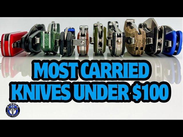 Top 10 MOST CARRIED Pocket Knives Under $100