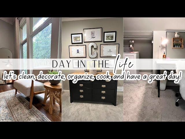 VERY PRODUCTIVE DAY | CLEANING | ORGANIZING | DECORATING | COOKING | DAY IN THE LIFE