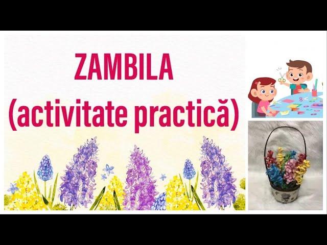 Zambile din hartie  How to Make Hyacinth Paper Flower/ Easy DIY Craft/ DIY Paper Flowers