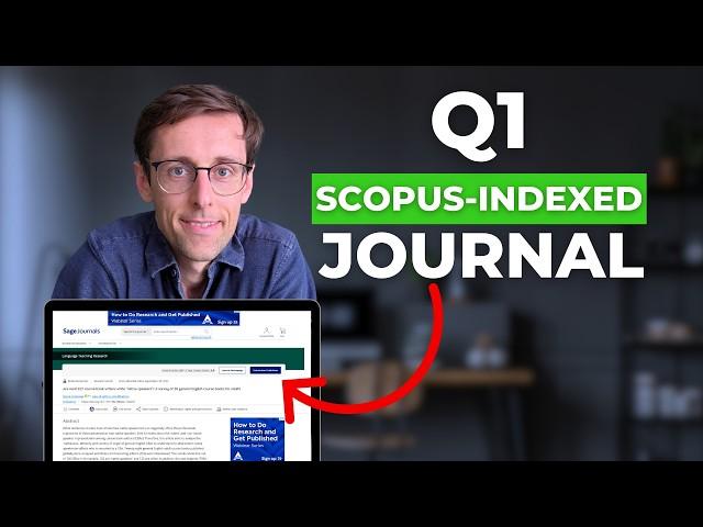 How you can publish your first paper in a Scopus journal (step by step plan)