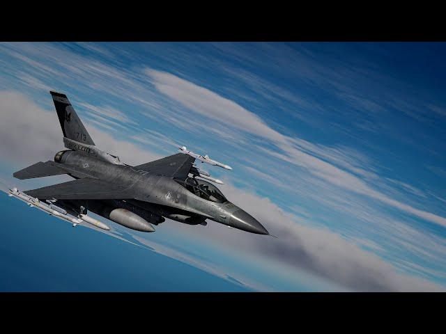 DCS World | 3 Ship F-16 Viper Air and Ground DOMINANCE! | Hoggit PvE