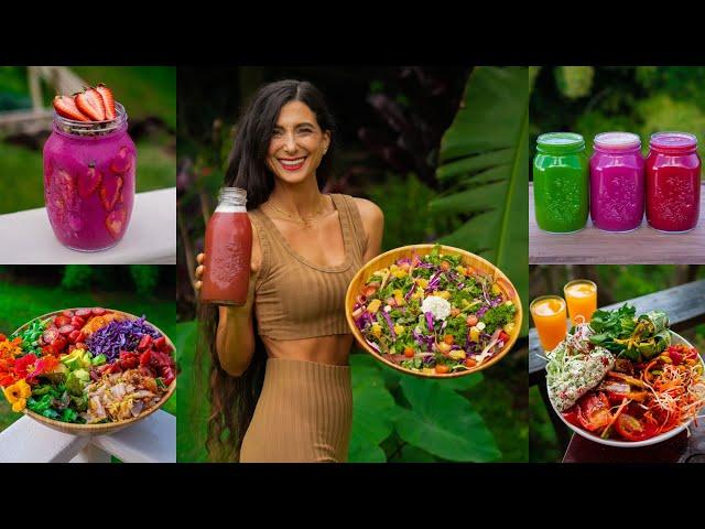 How to Eat a Raw Vegan Diet Naturally  Simple Recipes for Beginners + Easy Transition Tips 