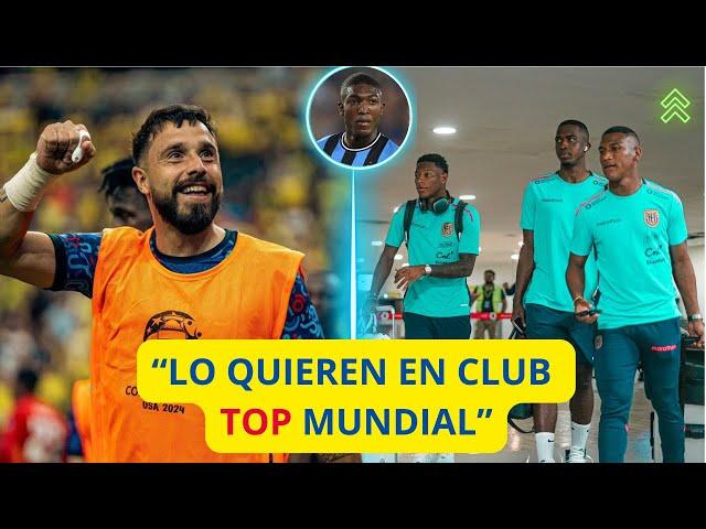 CLUBES TOP MUNDIAL QUIEREN AL ECUATORIANO TRAS SUS PARTIDOS POR ELIMINATORIAS MUNDIALISTAS