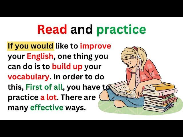 English Reading Practice  and Pronunciation |  Improve Your English Level | Reading Comprehension