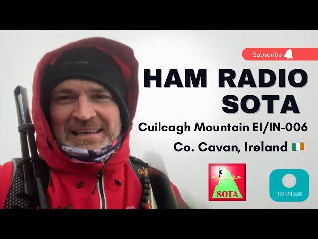 Ham Radio SOTA Activation - Cuilcagh Mountain, Cavan, Ireland - EI/IN-006