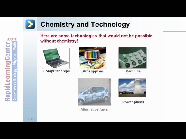 Rapid Learning:  The Science of Chemistry part 1 of 2