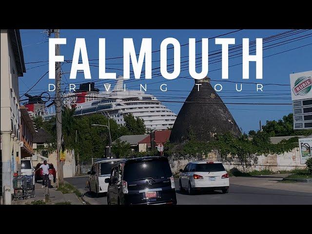 Driving Through The Historical Town of Falmouth 