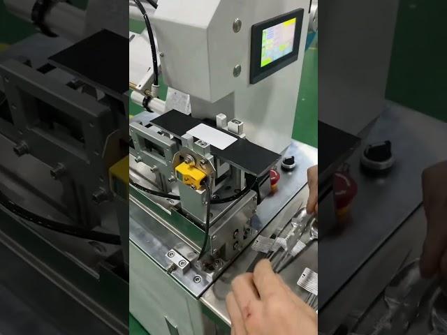 Folding and labeling machine for knives and forks #wire labeling machine #flag labeling mahcine